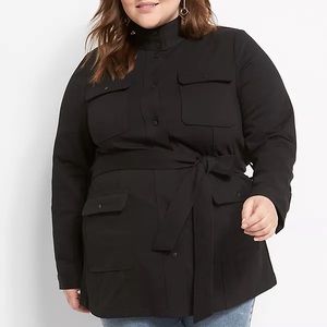 Lane Bryant Belted Jacket - ponte knit (20w)